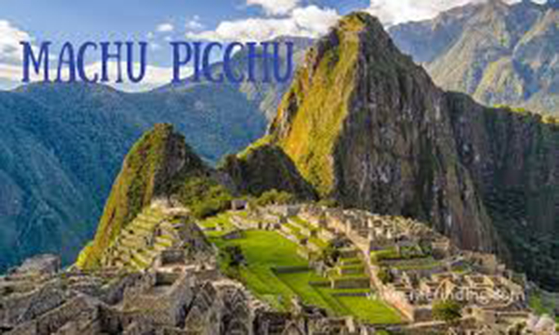 Misteri. Kota Kuno Machu Picchu Peru Domino206 Lounge
